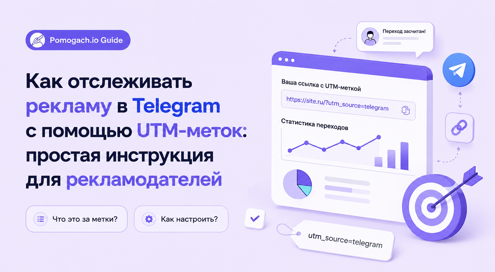Как отслеживать рекламу в Telegram с помощью UTM-меток: простая инструкция для рекламодателей