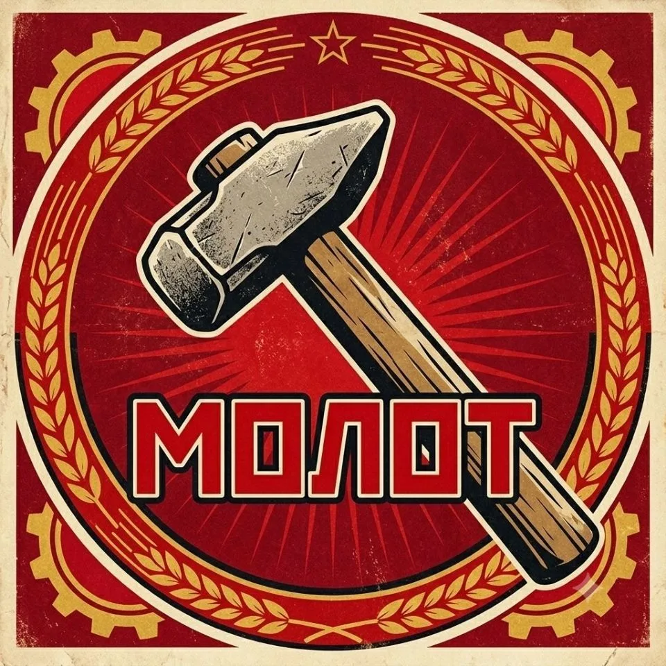 Логотип канала Молот